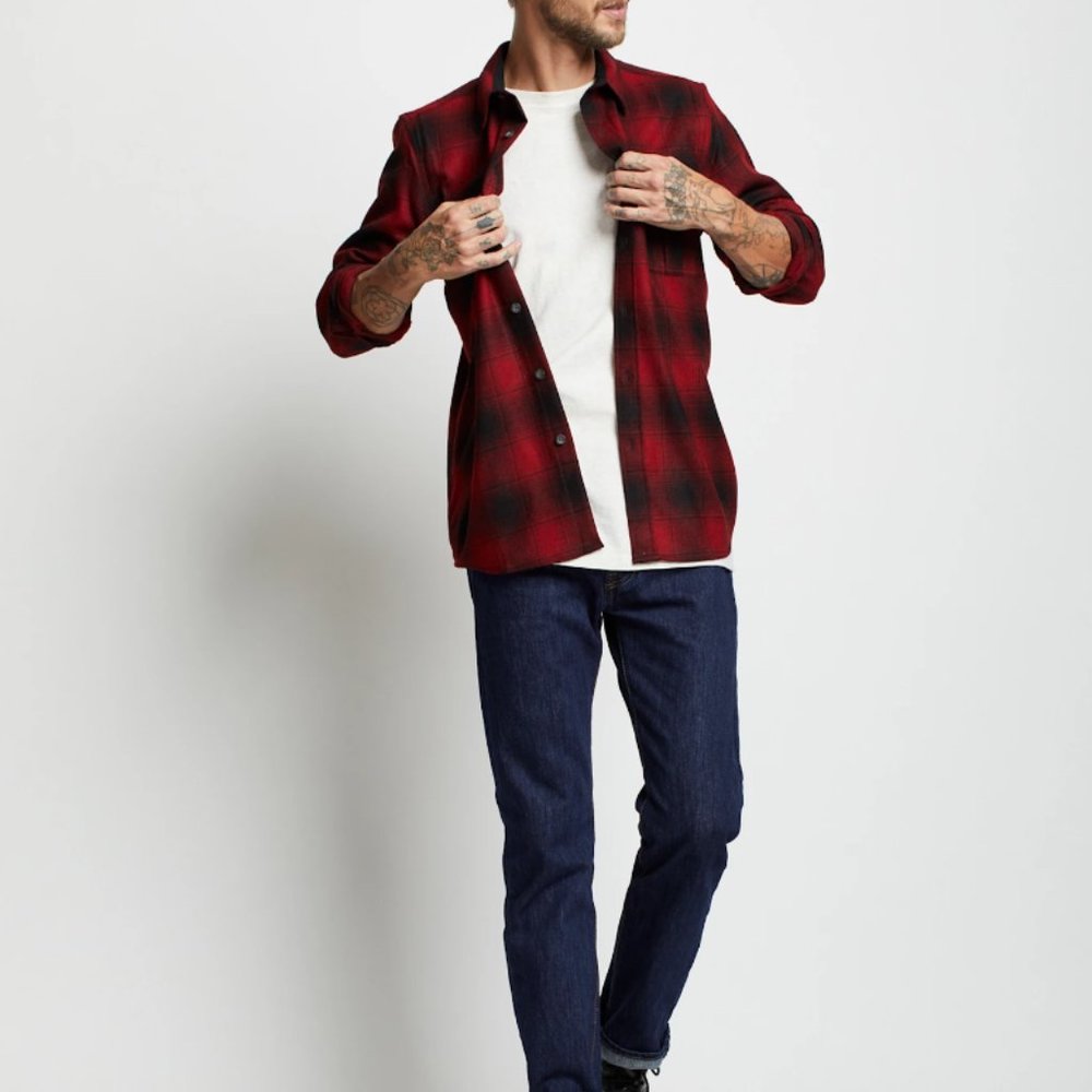 Red Pendleton Flannel